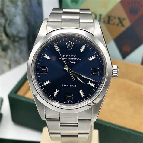 rolex airking perpetual automatic 14000 m|Rolex Air-King price uk.